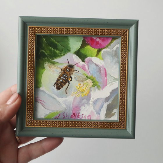 Honey Bee, Small Art Framed