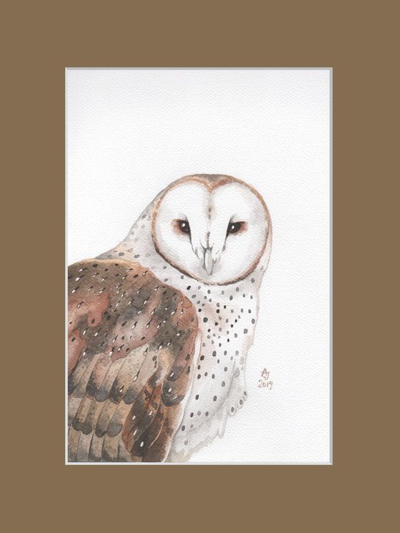 Owl 20x30 cm