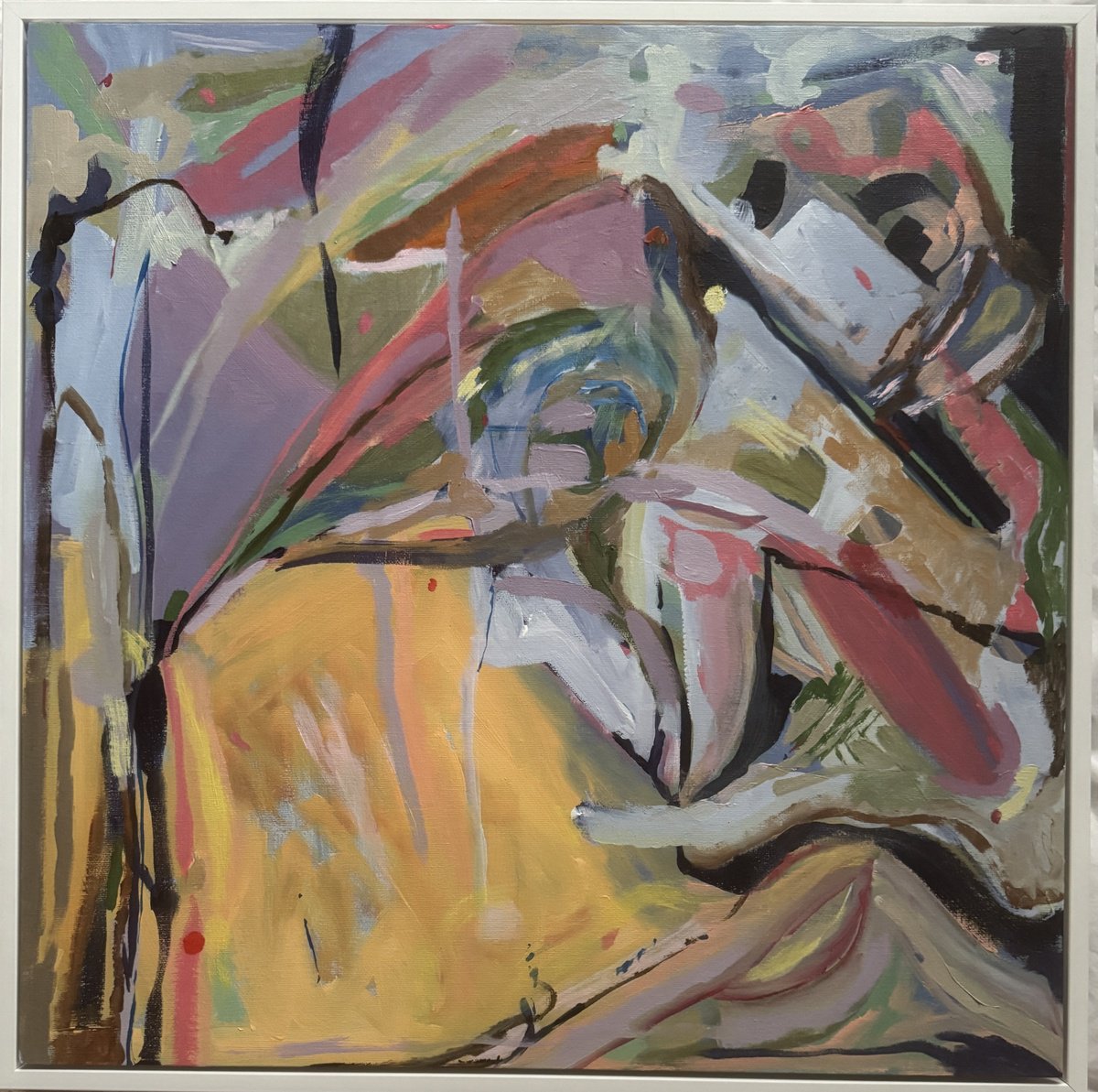 - Intrigue - ? (Framed) By Hanna Bell, 21 X 21, Artwork For Sale On Artfinder