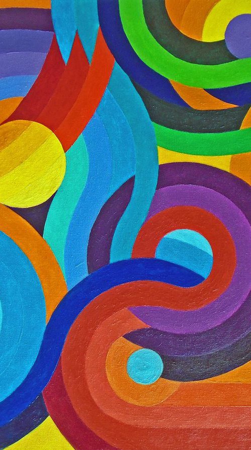 CELEBRATION OF CURVES & COLOURS V2 by Stephen Conroy