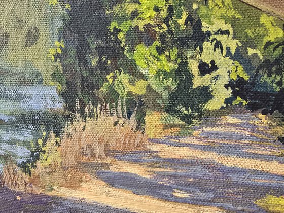 A quiet path to Nogent-sur-Seine
