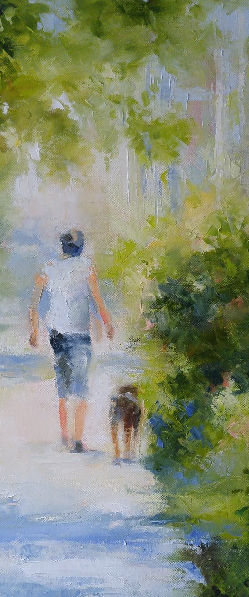 Walking with friend by Alexander Koltakov