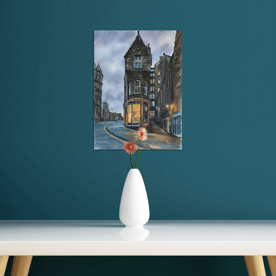 Cockburn street, Edinburgh.