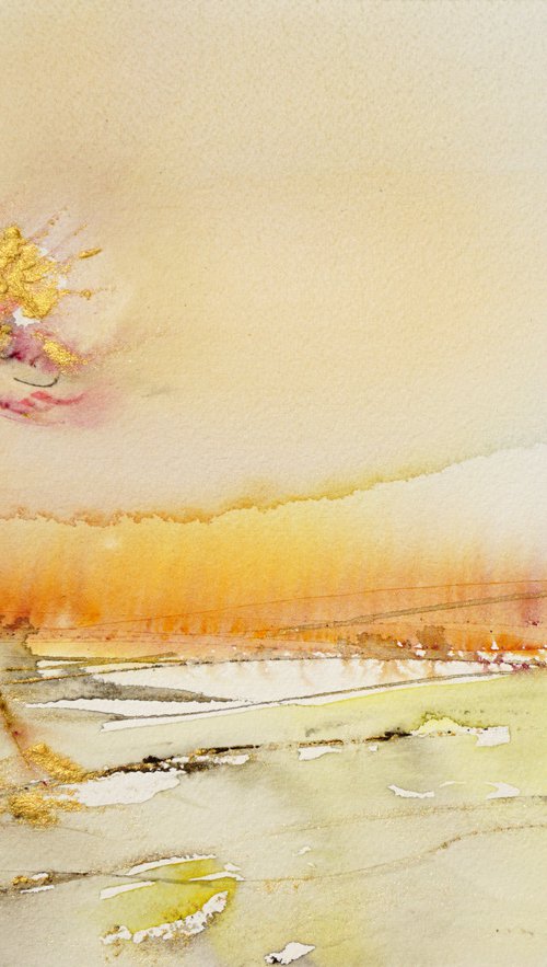 Landscape 21-18 30x22cm / 12x9 in by jelena b
