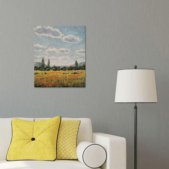 Poppy field