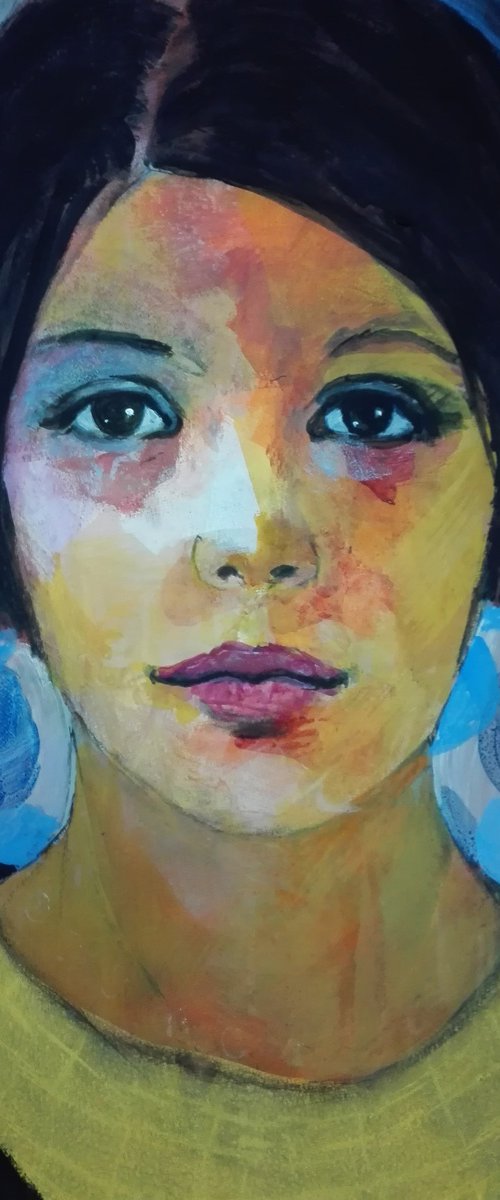 Girls on paper 0711-22 by Richard  Kuhn