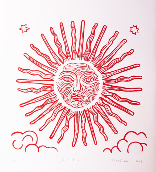 Red Sun by Anastasia Borodina