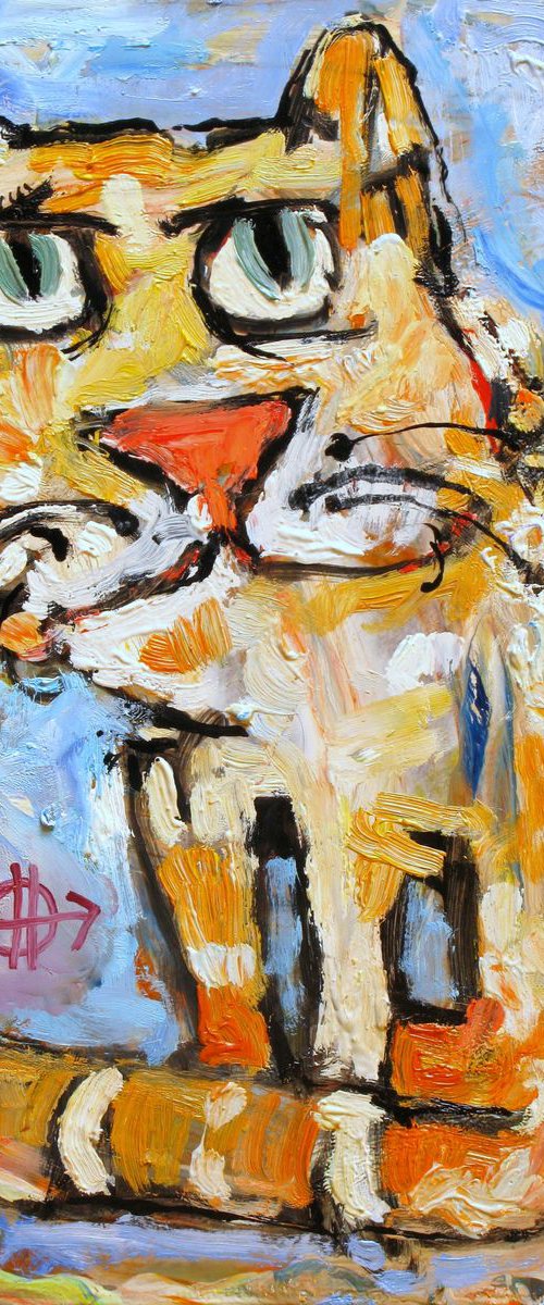 Cat stories #30 by Nikita Ostapenco