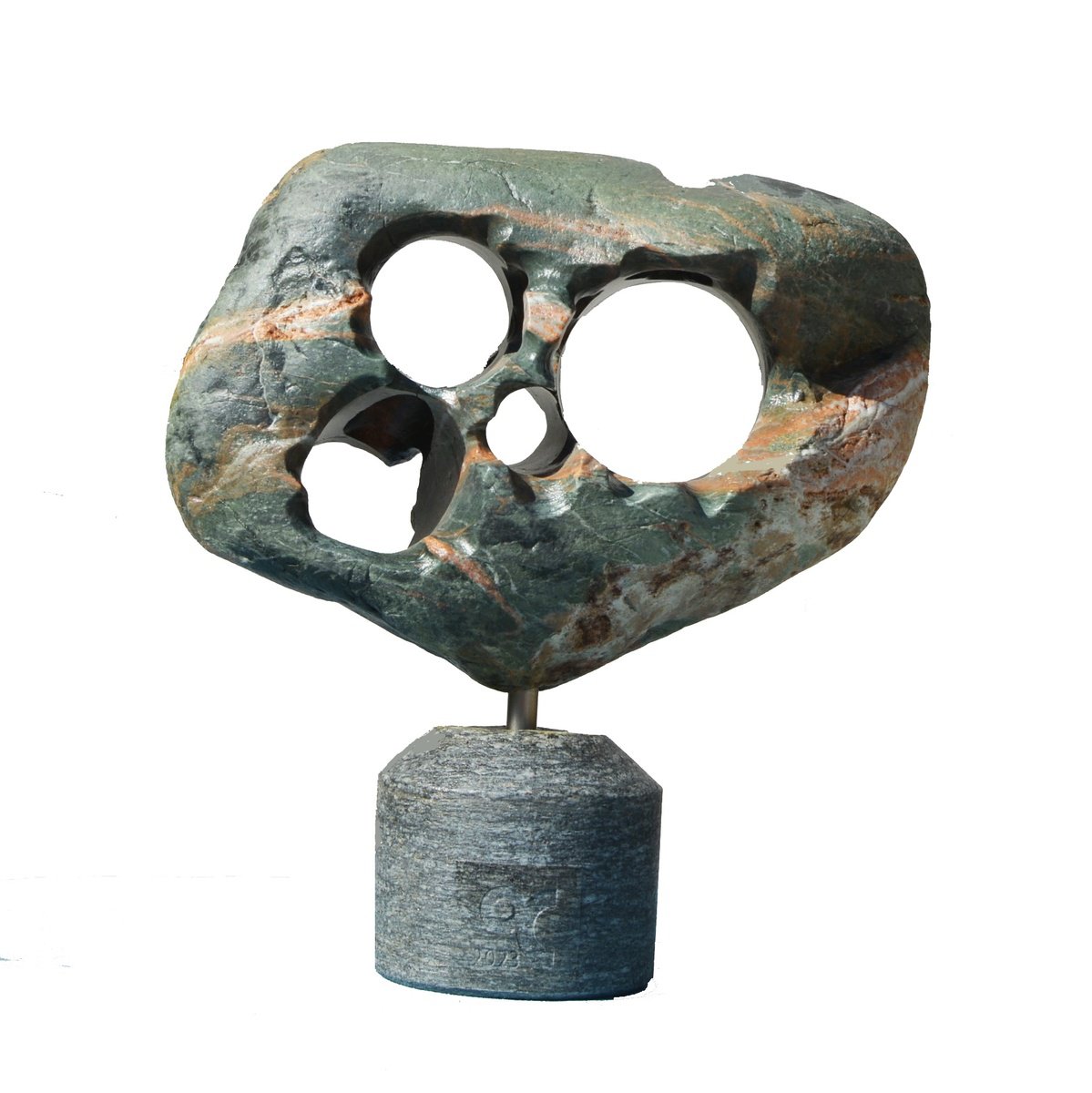 Organic Stone Sculpture , Comet Ikeya-Seki By Ognyan Chitakov, 7 X 8, Artwork For Sale On Artfinder