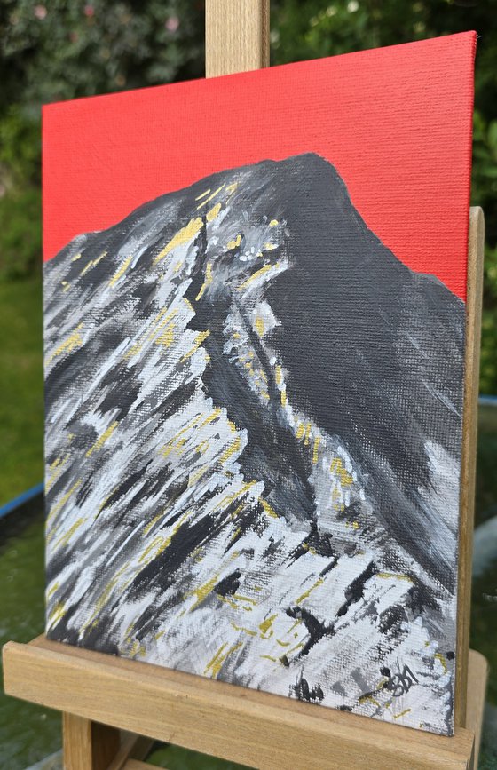 Sharp Edge in Red
