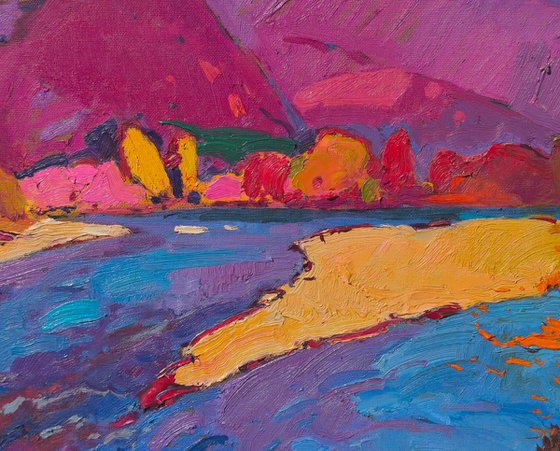 Bank of the Tisza River