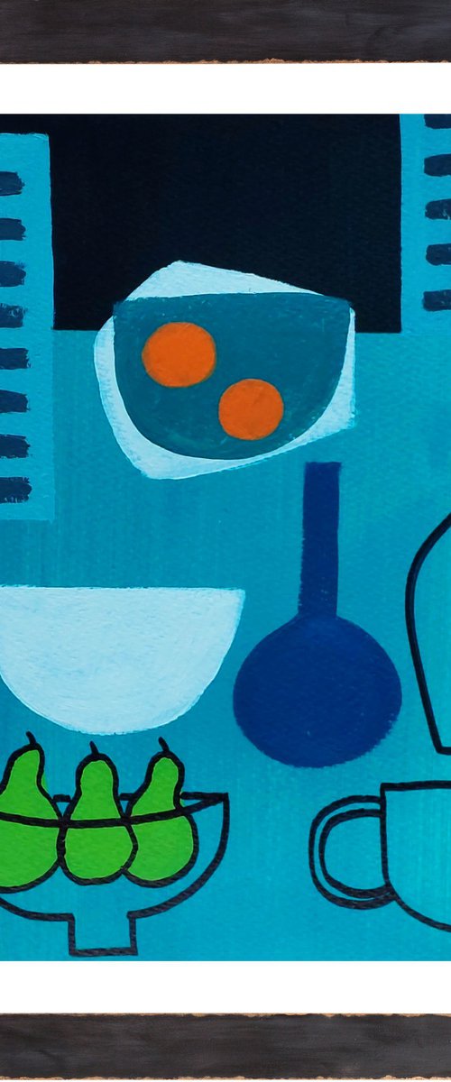 Two Oranges by Jan Rippingham