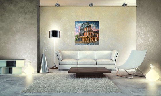 " The echo of the Colosseum "