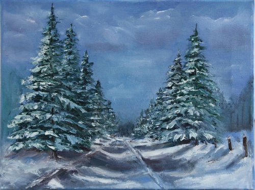 Winter path by Vita Schagen