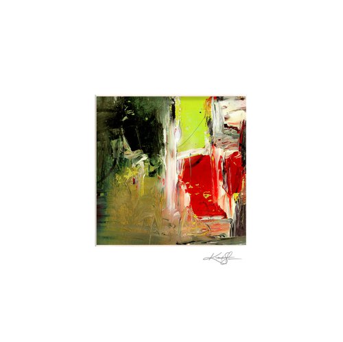 Oil Abstraction 132 - Oil Abstract Painting by Kathy Morton Stanion by Kathy Morton Stanion