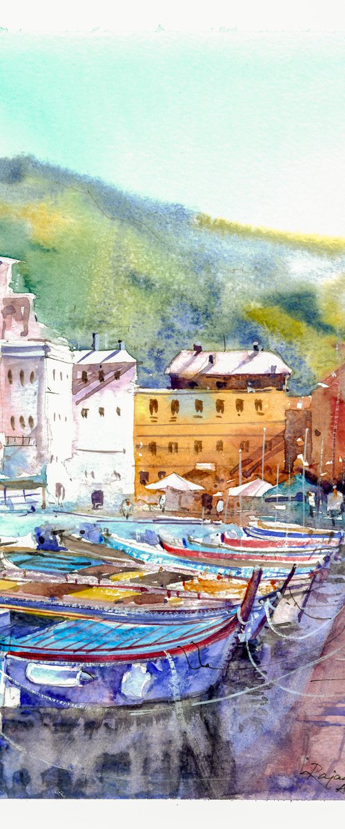 Vernazza on a Sunny Afternoon by Rajan Dey