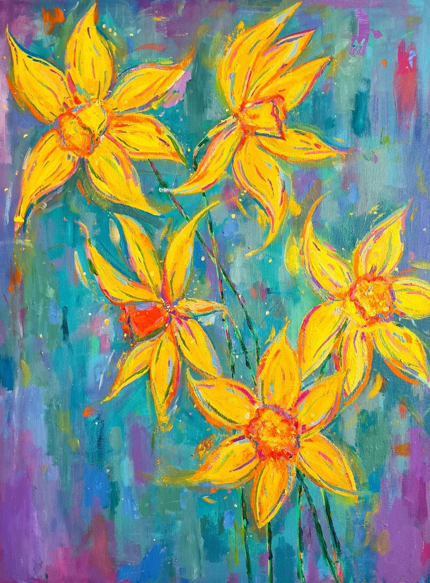 Daffodils by Dawn Underwood