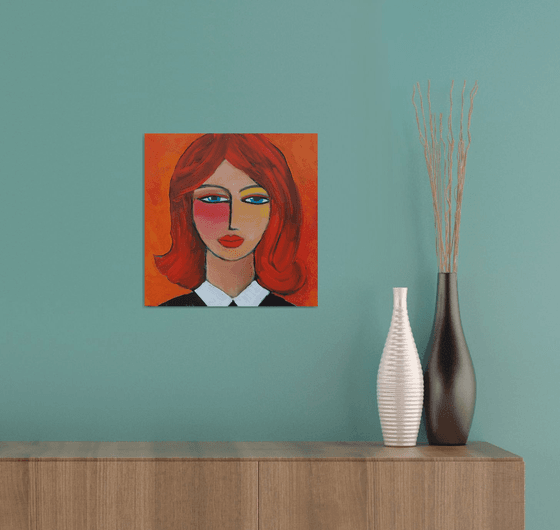 Girl with Red Hair