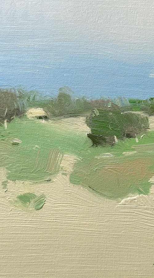 Morning View, Original oil painting, Handmade artwork, One of a kind by Vahe Yeremyan