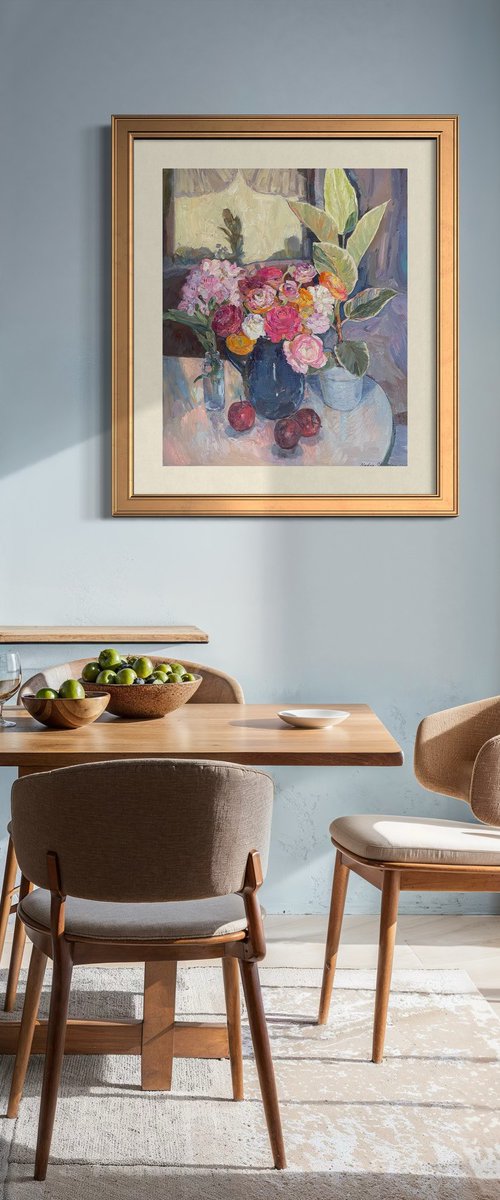 Still life consecrated by the sun by Nadezda Stupina