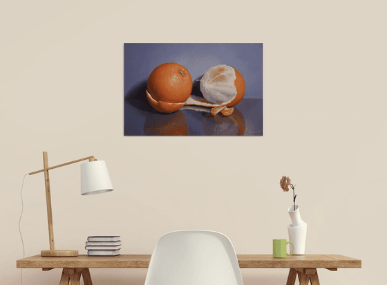 "Still life with oranges"