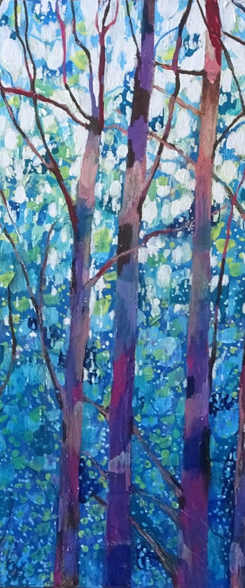 Trees 15 by Roz Edwards