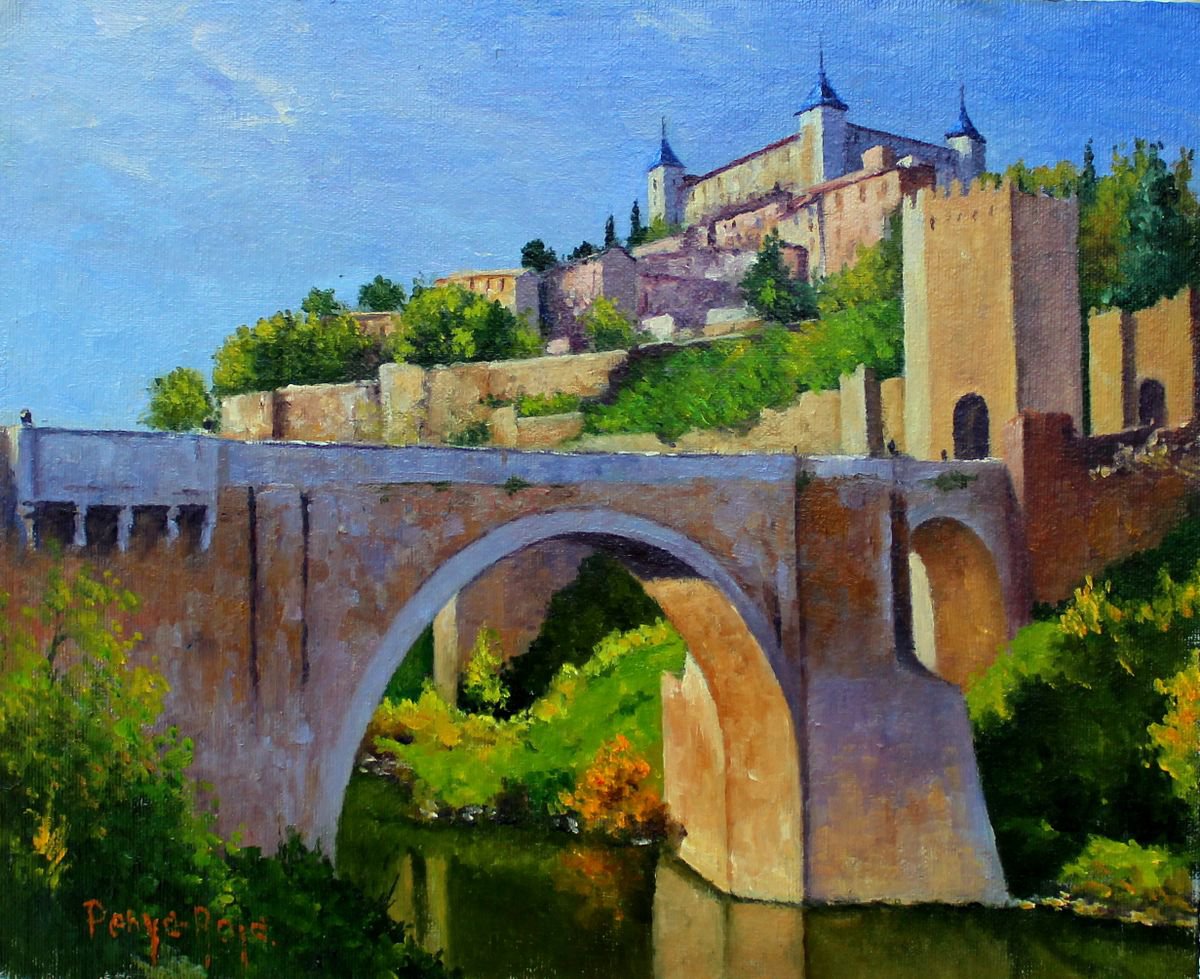 Alcantara Bridge by Penya-Roja
