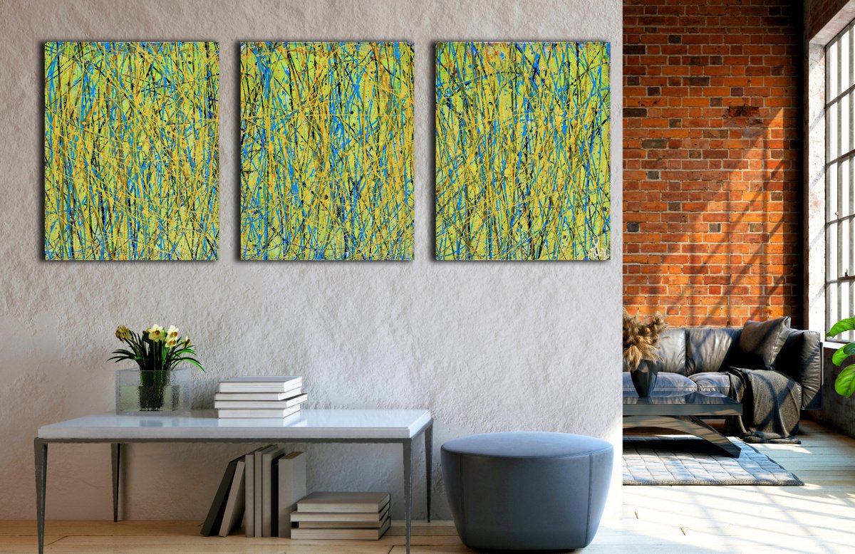 Close And Afar By Nestor Toro, 48 X 20, Artwork For Sale On Artfinder