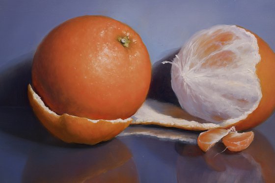 "Still life with oranges"