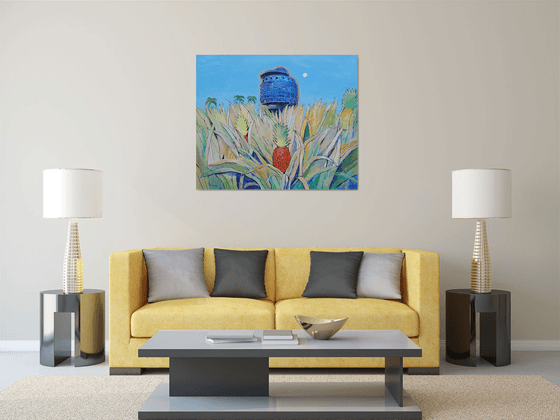 Kyiv. Hotel Salyut and Pineapple