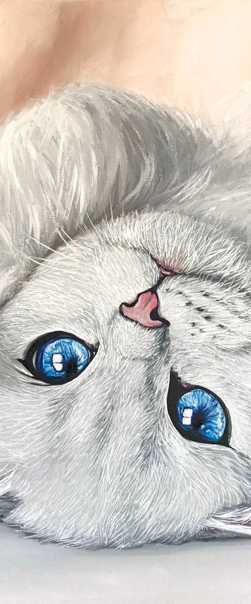 Kitten by Elena Adele Dmitrenko