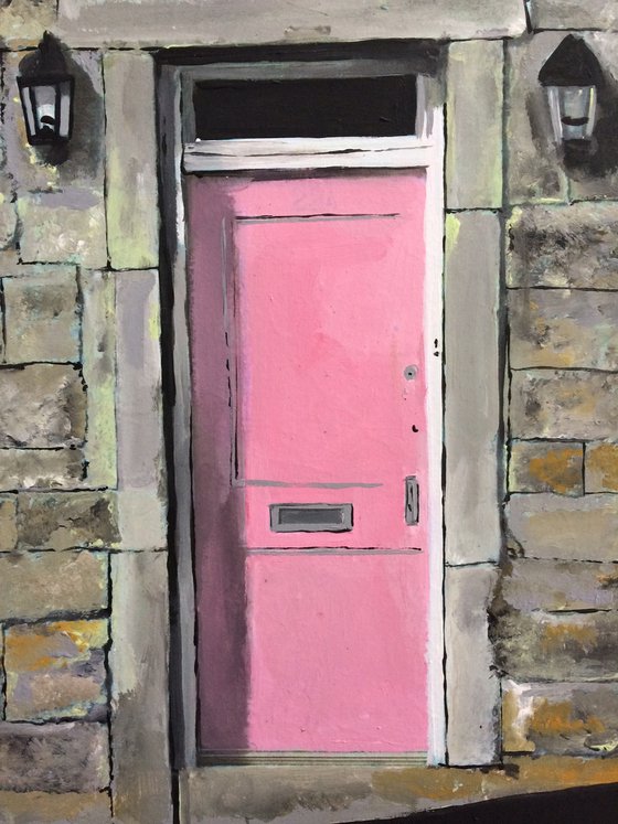 The Pink Door In Northern England