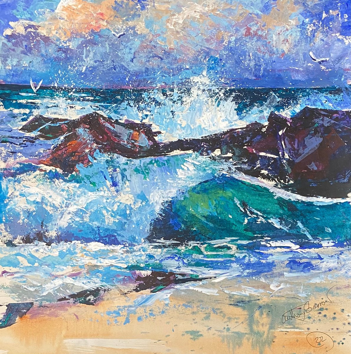 Seascape by Anthony Barrow BA(Hons) Fine Art