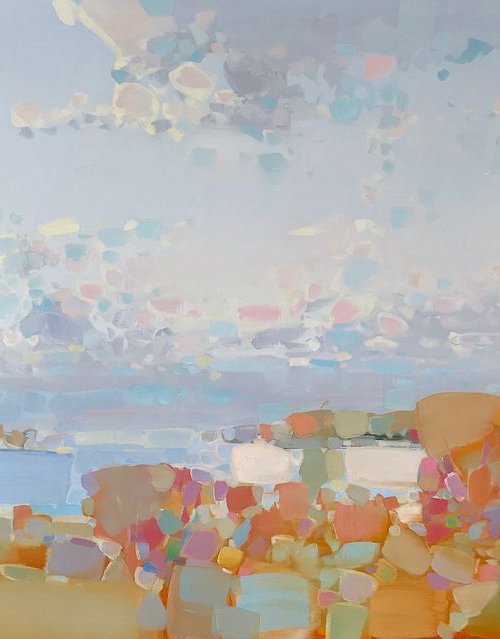 Fall, Landscape Original oil painting, One of a kind Signed by Vahe Yeremyan