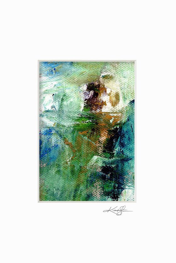 Oil Abstraction 138 - Abstract painting by Kathy Morton Stanion