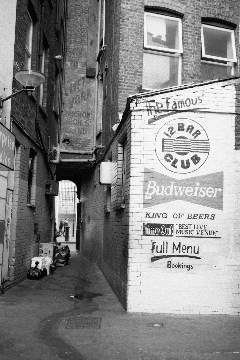 Tin Pan Alley, behind the 12 Bar Club, London by Paula Smith
