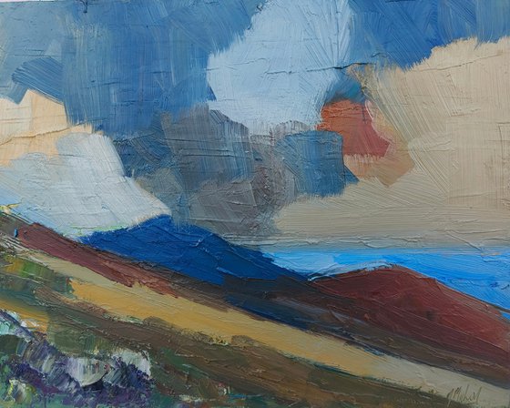 Landscape in the hills