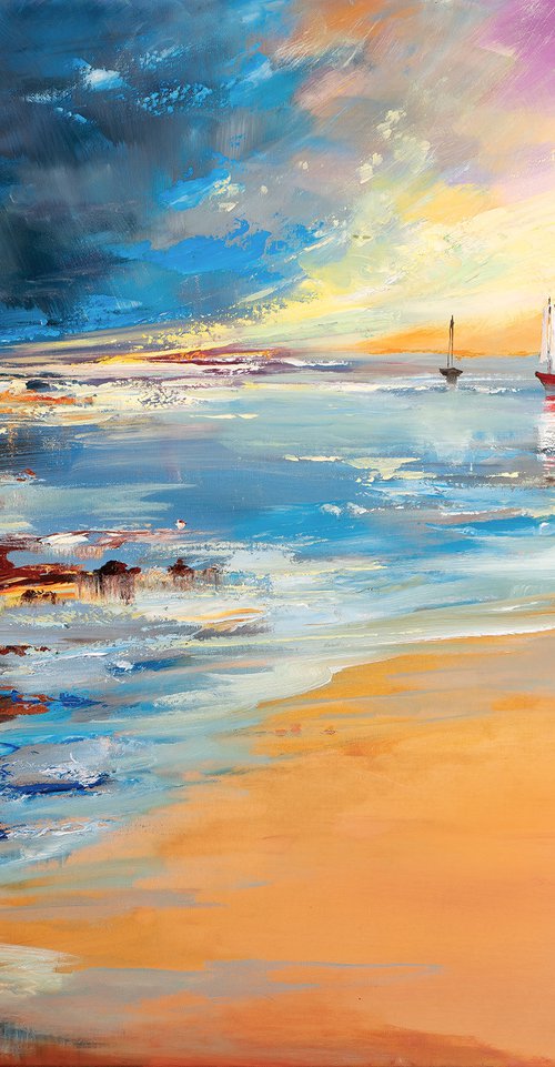 'Coastal View' by Ewa Czarniecka