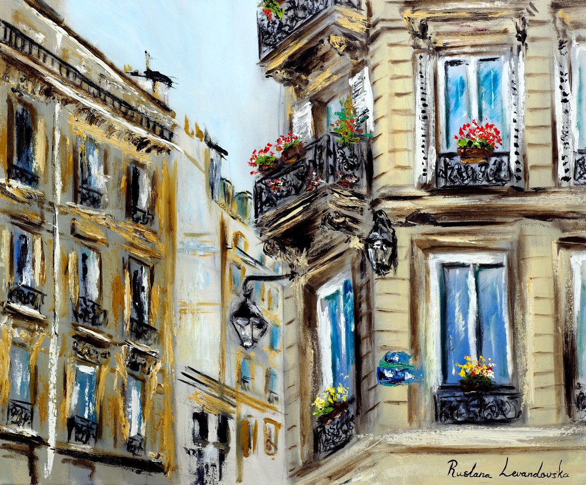 Parisian Balconies by Ruslana Levandovska