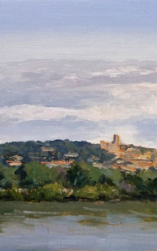 Le Rhône à Châteauneuf du Pape by Pascal Giroud