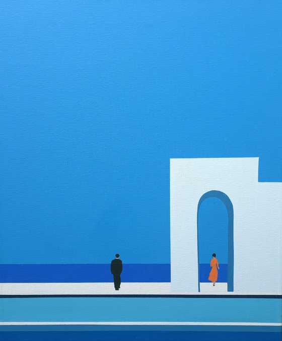 Beyond the Threshold Diptych