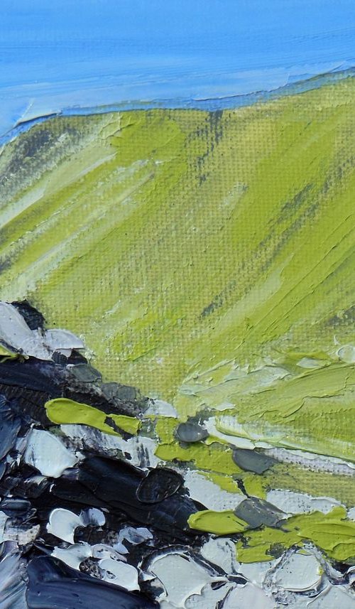 Rocks, Hillside and Shadows by Ben McLeod