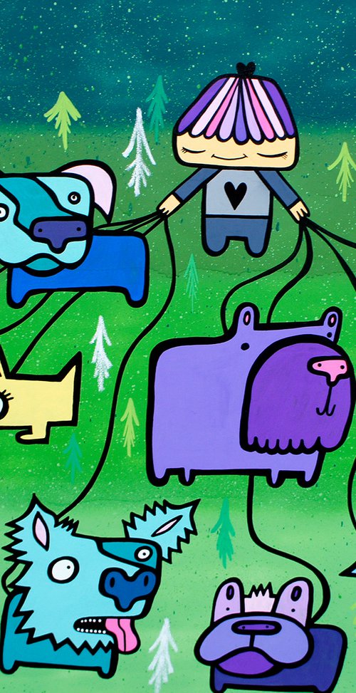 The Dog Walker by Kev Munday