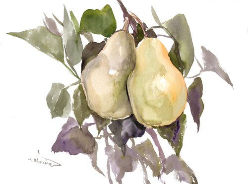 Pears on the Tree by Suren Nersisyan