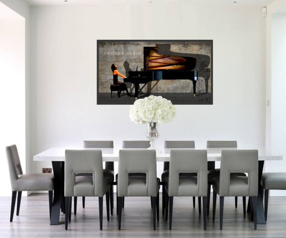 CONCERT GRAND III    60"X33"