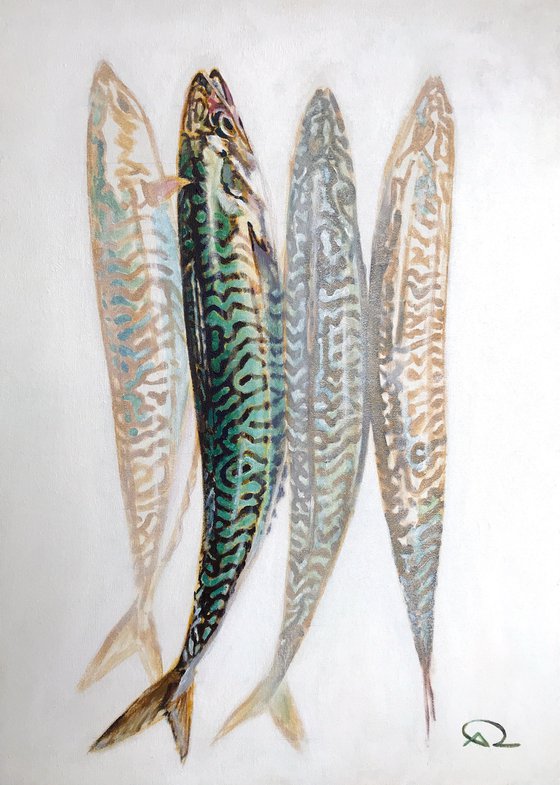 Three Mackerels of which one