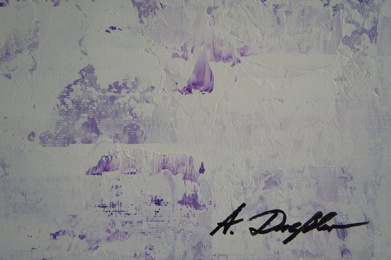 Purple Meltdown (100 x 100 cm) XXL (40 x 40 inches)