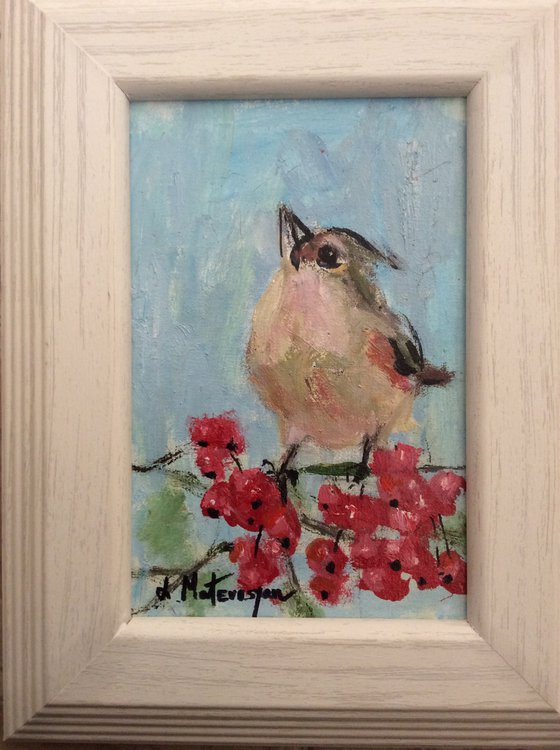 Bird on Cherries