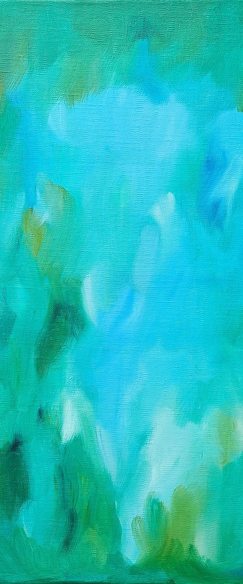 Fresh green day light by Ksenia June