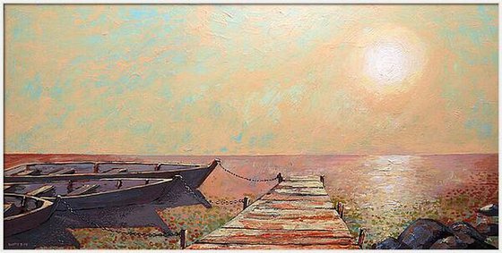 Sunlit Pier: (SPACES Series)